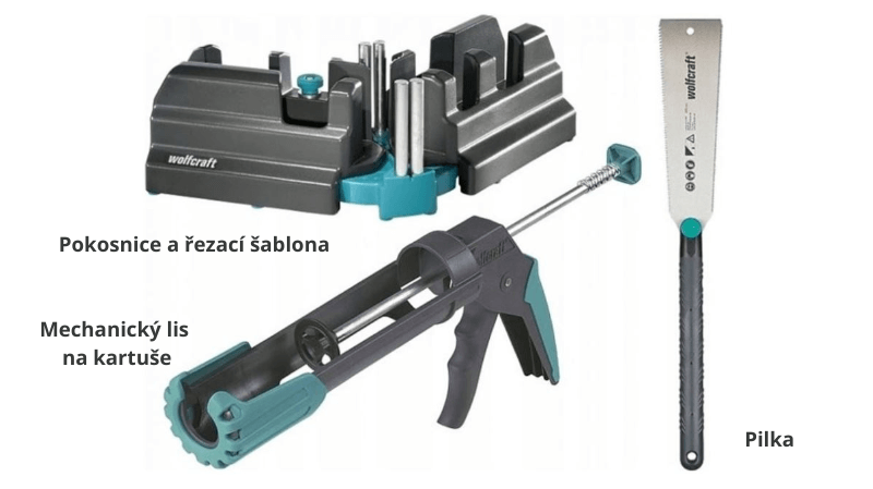 sada pro upevnění soklů Wolfcraft