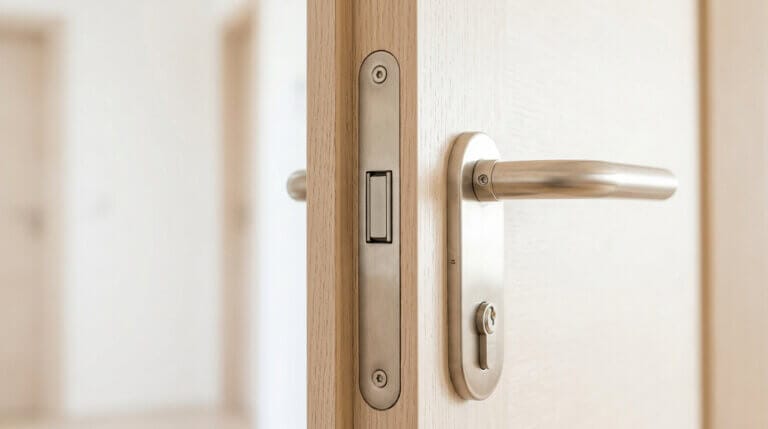 Tiché magnetické zámky do dveří: malý detail, který doma ukončí otravné cvakání